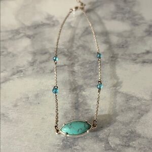 Turquoise Silver Necklace